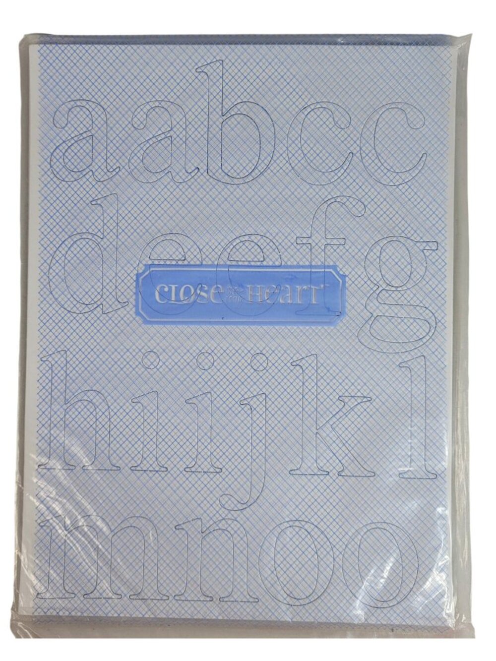 Close to My Heart Lowercase Dimensional Elements Z1048 Simple Alphabets NEW
